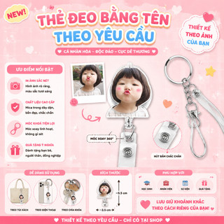 Kẹp Thẻ yoyo bảng tên Mèo Dễ Thương - Kamay