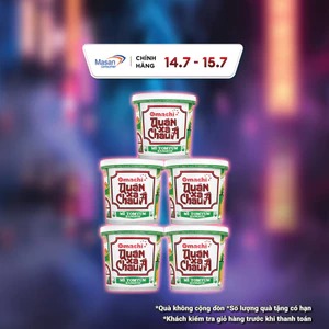 Combo 5 Hộp Mì Omachi Quán Xá Châu Á