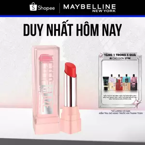 Son bóng dưỡng Maybelline New York Lifter Glaze cho môi mềm ẩm mướt, mọng thạch Cherry 2.8g