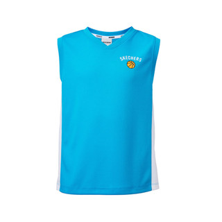 Áo Thun Không Tay Bé Trai Skechers Basketball Sleeveless Tee-SL324B341-BLO1 Online Sale