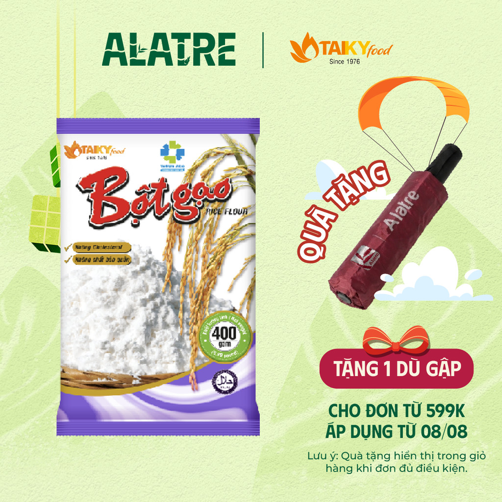 Bột gạo Tài Ký gói 400g (bột gạo tẻ) – Nhà phân phối Alatre