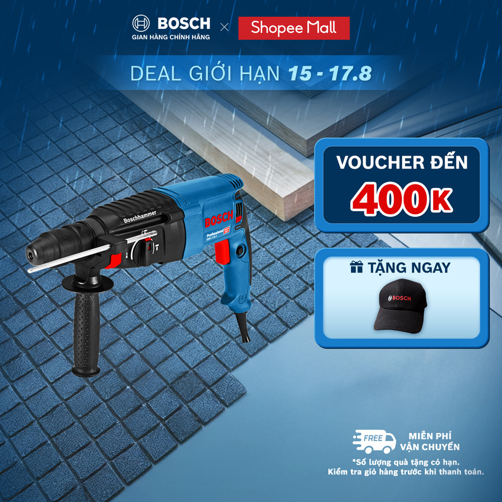 Máy khoan búa Bosch GBH 2-26 F