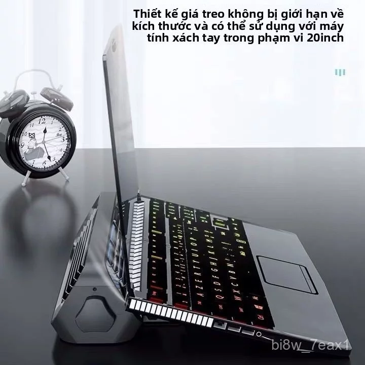 Đế tản nhiệt laptop điều chỉnh độ cao hỗ trợ gaming tản nhiệt nhanh bền chắc ổn định
