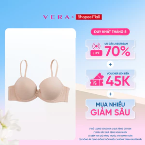 [LIVE] Áo ngực Misaki cup 3/4 mút mỏng dáng trơn basic thoáng mát, form dáng thoải mái, dễ chịu -M1004