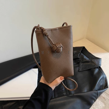 Women's Minimalist PU Leather Crossbody Bag