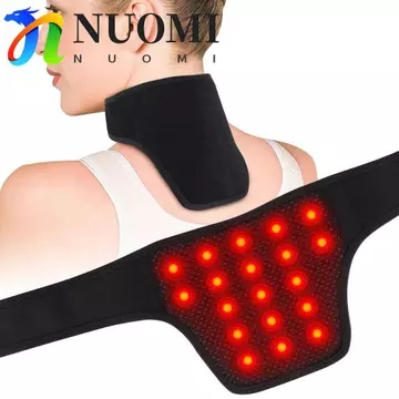 NUOMI Vòng cổ tử cung tự sưởi ấm, Công nghệ tự sưởi ấm nhanh chóng Nẹp cổ, Bảo vệ cổ tử cung Đai hỗ trợ cổ thân thiện với da thoải mái Sử dụng hàng ngày