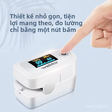 Máy đo SpO2 Weide dạng kẹp ngón tay, thiết bị y tế đo độ bão hòa oxy trong máu, máy theo dõi nhịp tim và mạch ngón tay d