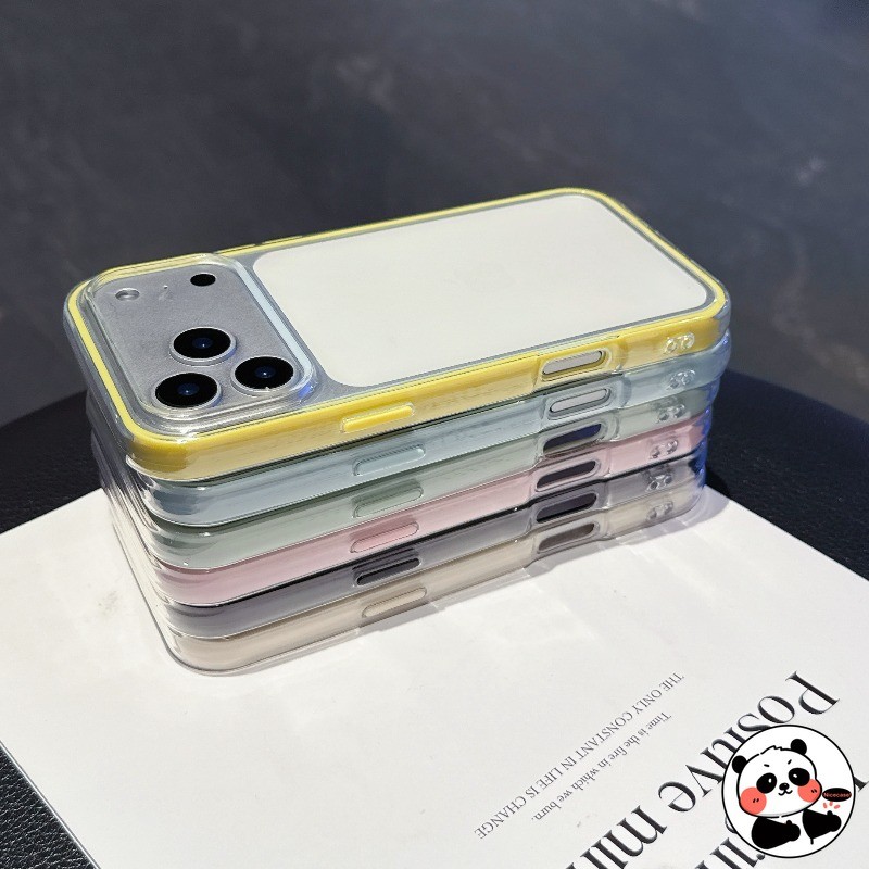 Ốp Điện Thoại 2in1 Dễ Thương Cho Redmi 14C 14R K80 K70 K70E K50 Pro Ultra A4 A3 Turbo 4 Pro 3 5G 4G Vỏ Màu Kẹo Đơn Giản Trong Suốt Chống Rơi Vỏ Mềm