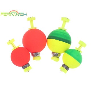 [Fernweh] 5 Chiếc Phao Bobber Câu Cá Có Trọng Lượng Bobbers Nút Xốp EVA Cho Crappie Bluegill Panfish Catfish [MỚI]
