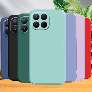 Ốp Điện Thoại Silicon Lỏng Vuông Cho Xiaomi 17 Pro Max 15T Pro C85 C71 F7 Màu Trơn Mềm Chống Sốc Ốp Lưng Silicon