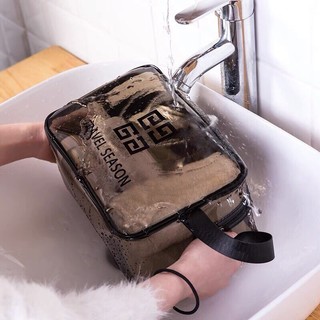 Sét 3 túi đựng mỹ phẩm trong suốt chống nước