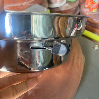 Bếp Cồn 2 Tầng Inox Mini Nhà Hàng, Nấu Lẩu, Giữ Nóng Đồ Ăn