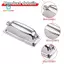 10 Miếng Snare Trống Lugs Đôi Đầu Trống Kim Loại Tai Gắn Phần Cứng Thay Thế Bộ Gõ Gắn Thiết Kế Với Gia Công CNC Thích Hợp Cho Phòng Thu
