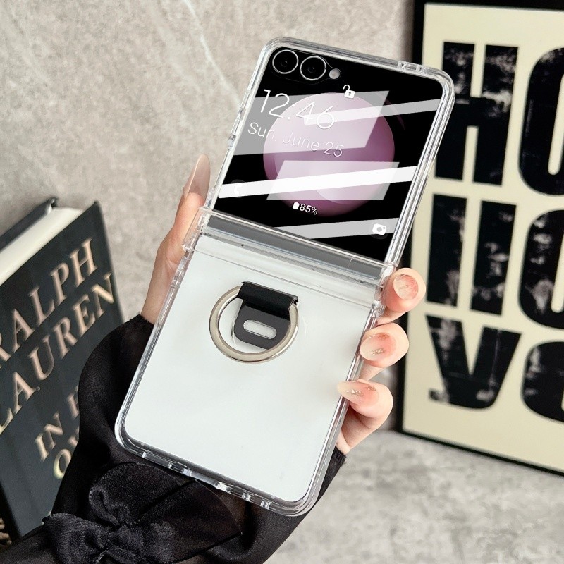 Ốp điện thoại silicon mờ sang trọng cho Samsung Galaxy Z Flip 7 Z Flip 7FE Z Flip 6 Z Flip 5 Z Flip 4 Z Flip 3 Skin feel Back Cover
