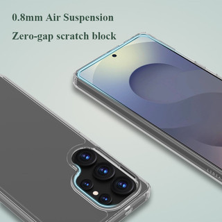 Ốp Điện Thoại Trong Suốt Lereach Crystal Cho Samsung Galaxy S25 Ultra S25 FE S24 S23 S22 Siêu Mỏng Chống Sốc | Chống Trầy Xước