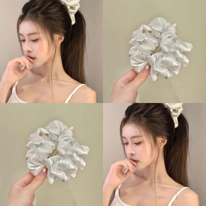 Treeling Trang Trí Dọc Tóc Cho Nữ Chống Trơn Trượt Nơ Kẹp Tóc Thời Trang Đuôi Ngựa Mũ Cho Hầu Hết Các Kết Cấu Tóc