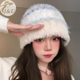 Mũ len dệt kim dày, chống lạnh cho nữ - Thời Trang Thu Đông