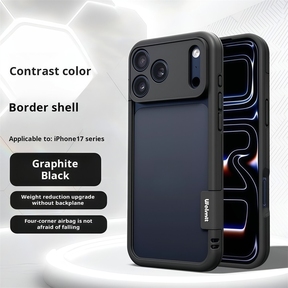 Ốp điện thoại viền chất lượng cao cho iPhone 17 Pro Max 13 14 15 16 pro max 15 16 plus Vỏ điện thoại di động chống trượt rỗng