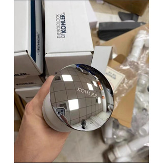 Ống thoát nước lớn Kohler K-R7120T, phụ kiện thoát nước gốm chống mùi, màu bạc/đen/vàng