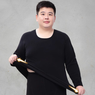 Áo Nam Oversize Thun Dài Tay Nhẹ, Kích Cỡ Lớn Giữ Ấm