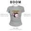 BOOM Áo Baby Tee Nữ Cotton Ôm Body-Áo Thun Ngắn Tay Y2K In Hình PhongCách Mùa Hè, Cổ Tròn Hàng Đầucách hàn quốc phong683