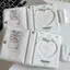 Kpop Photocards Chất kết dính Sweet Bow Album ảnh Mini Photocard Giá đỡ 3 Inch Hộp đựng hình trái tim tình yêu EMKK