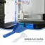 TMOY 1 / 2 Chiếc Dụng Cụ Cạo Đá Bộ Dụng Cụ Bền Đẹp Cho Tủ Lạnh Loại Bỏ Sương Mù Vệ Sinh Sạch Máy Thổi Tuyết Dụng Cụ Vệ Sinh Làm Sạch Đá Xẻng Trắng Xanh TMOY