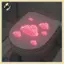 B & N Toilet Stier Glow in the Dark Pink Clouds Đề can dán tường tự dính có thể tháo rời để trang trí phòng trẻ em.