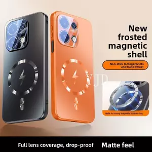 Ốp YJD Cho OPPO Reno16F Mẫu Mới Matte Back Panel Bảo Vệ Ống Kính Từ Tính Hút Chống Rơi Vỏ Điện Thoại