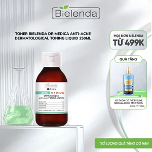 Toner Bielenda Dr Medica Anti-acne Dermatological làm sạch sâu, phục hồi da và giảm mụn 250ml