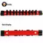{TB & Bag} 1 / 4 "3 / 8" 1 / 2 "Giá đỡ cờ lê Soet Rail Braet Giá đỡ tường Cờ lê Hộp công cụ lưu trữ Soet Organizer Universal Traight.