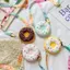 BeautifulHomeA Donut Hình Túi Đeo Ngang Silicon Mềm Dễ Thương Nhẹ Túi Mini Cho Trẻ Em Cửa Hàng Tiền Xu Chìa Khóa Sử Dụng Hàng Ngày Ngoài Trời VN
