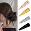SAIA 2 Kẹp Tóc Chấm Bi, Kẹp Tóc Mỏ Vịt Phong Cách Ngọt Ngào Chống Trơn Trượt, Kẹp Cá Sấu Hàn Quốc Cô Gái