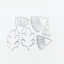 Hoa Cúc Bộ Kim Loại Thép Carbon Cắt Khuôn DIY Vải Album Ảnh Thiệp Chúc Mừng Cắt Chết Giấy Thủ Công Sổ Lưu Niệm Dập Nổi Khắc Bản Mẫu