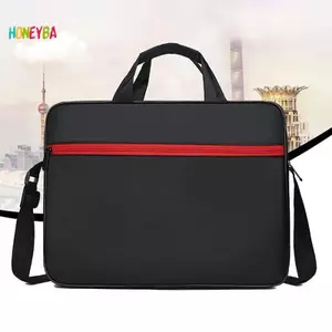 < Honeyba > Túi xách cặp Túi xách Portableputer Túi du lịch công sở Túi đeo chéo PC đơn giản Đẹp