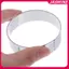 JASMINE 5 Bộ Vòng Tròn Thép Không Gỉ Cắt Cookie Bánh Quy DIY Nướng Bánh Ngọt Khuôn Hoa