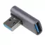 Btsg USB A Male to USB Female Adapter 90 Độ USB3 0 sang USB Cáp Kết Nối Cắm