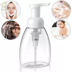 Chai bơm bọt ROLY, Chai nhựa rỗng 250ml, Chai xốp di động Vệ sinh du lịch