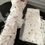 Tay áo chống nắng bằng lụa băng hình ngôi sao dễ thương mùa hè dành cho nữ có dây buộc ren chống tia cực tím Tấm che nắng cưỡi băng tay