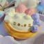 QEARY Trứng Tart Squishy, Pinching Tay Thư Giãn Cảm Giác Fidget Ball, Sinh Nhật Đầu Ngón Tay Hoạt Hình Kawaii Đồ Chơi Phục Hồi Chậm Cho Học Sinh