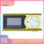 < CarFashion > Kẹp màn hình LCD 13 inch USB Mini Mp3 Hỗ trợ máy nghe nhạc Micro SD 16GB
