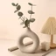 Wabi Sabi Phong Cách Tròn Bất Đối Xứng Bình Gốm Trang Trí Cho Phòng Khách Trang Trí Nội Thất Nhà Tối Giản Nghệ Thuật Hiện Đại Để Bàn Trung Tâm Độc Đáo Trang Trí Thủ Công