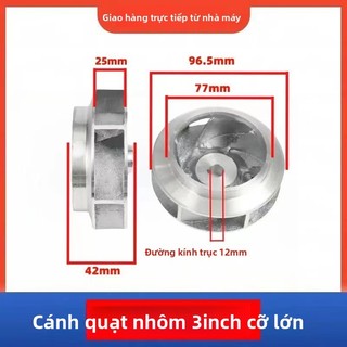 Máy bơm chìm Cánh quạt nhôm Phụ kiện máy bơm nước Cánh quạt nhôm Máy bơm chìm gia dụng 7cm / 8cm / 10cm / 13cm / Lớn 4 ID2G