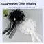KUZHEN Gothic Veil Rose Mini Top Hat Hoặc Mũ thời trang thanh lịch màu trắng để mặc hàng ngày Halloween Lễ tạ ơn Quà tặng HOT