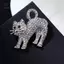 Kitty Trâm 1 Cái Unisex Mèo Chân Động Vật Vui Vẻ Huy Hiệu Trang Sức Cho Phụ Kiện Thời Trang [Mina]