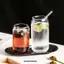DONOVANQQ Cốc Thủy Tinh Có Thể Hình Chịu Nhiệt Trong Suốt Drinkware Uống Nhà Bếp Cho Nước Trái Cây Bia Đồ Uống Nóng Cốc Trà