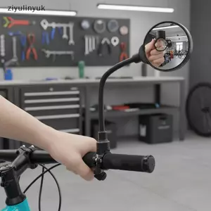 Ziyulinyuk 360° Xe Đạp Xoay Được Gương Chiếu Hậu Chống Xẻng Tầm Nhìn Rộng Cho Xe Đạp Điện Xe Tay Ga Xe Đạp Đường Bộ An Toàn Đi Xe Đạp VN