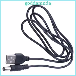 Dây cáp nguồn GODD DC 5V USB 2 0 đến DC Jack 5 5X2 1 mm Giao diện Connectio