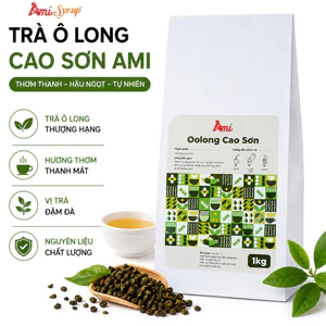 Trà Ô long Cao Sơn AMI 1kg – Hương Vị Tinh Tế Từ Đồi Núi Cao