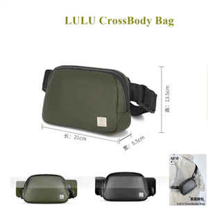 Túi Đeo Chéo Đựng Phụ Kiện WIWU Lulu Crossbody Bag PU Cao Cấp - Túi Đựng iPad Mini Điện Thoại Chống Thấm Nước Thời Trang